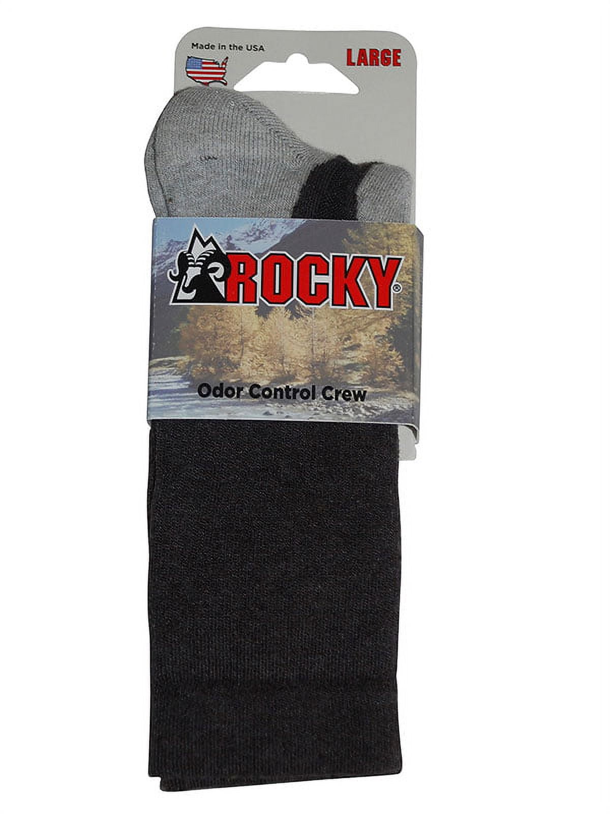 Rocky Men's Scent-Lok Technical Crew Socks
