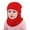 Red, variant on Gyujnb Kids Winter Fleece Knit Hat with Ear Warm for Toddlers Boys Girls Cold Weather Outdoor