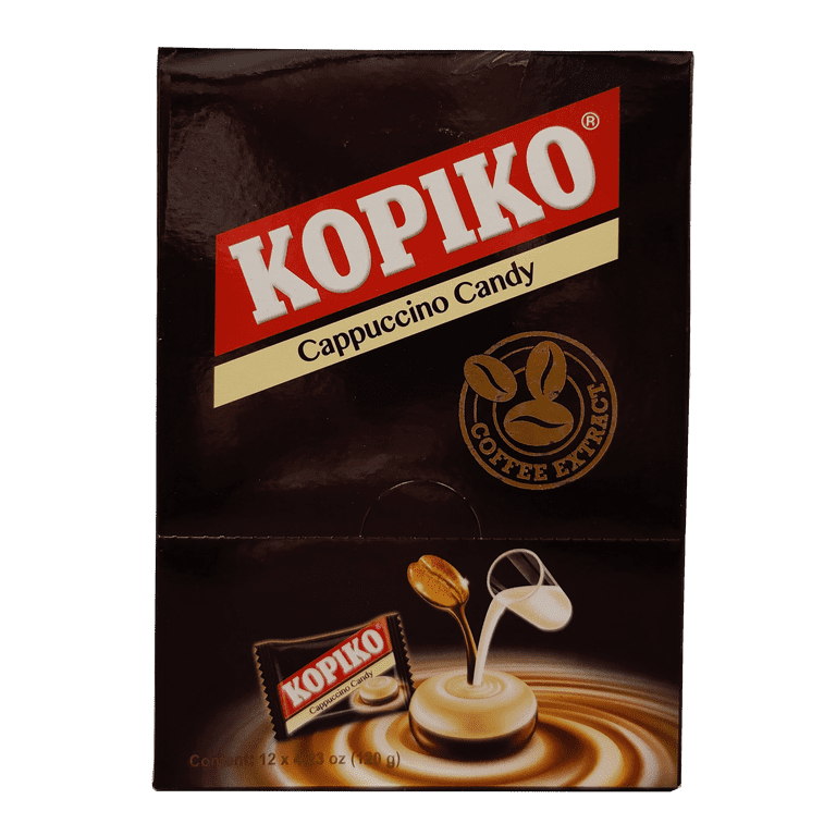 2 Packs Kopiko Cappuccino Candy 4.23 Oz