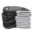 thumbnail image 4 of 9 unids/set de fundas de cabeza de hierro para Golf, funda protectora impermeable para cabeza de palo de Golf, accesorio de Golf portátil, color negro, 4 of 10