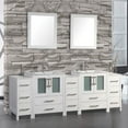 thumbnail image 3 of MTD Vanities Argentina 96'' Double Sink Bathroom Vanity Set with Mirror, 3 of 3