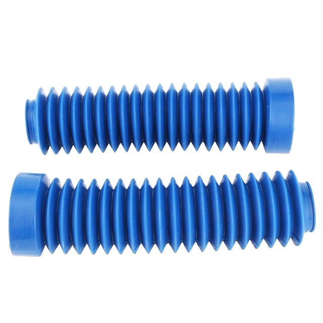 FAGINEY Blue Shock Boot 2pcs Caoutchouc avant Fourche Cache-Poussière Guêtres Guêtres Protection