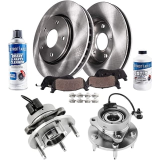Front Brake Rotor and Hub Assembly - Compatible with 1995 - 2011 Ford ...