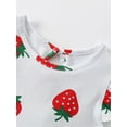 thumbnail image 5 of Rggeeun Toddler Girls Dress Summer Floral Printing Princess Dress Beach Dress Children Dress Cute Casual O-Neck Sundress, 5 of 8
