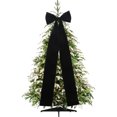 thumbnail image 2 of 20 x 71 Inches Christmas Extra Large Velvet Bows Christmas Tree Topper Decor Giant Xmas Tree Toppers Bows for Home Wreath Wall Backdrop Birthday Wedding Party Decorations, 2 of 7