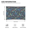 thumbnail image 4 of Rocae Dinosaur for Cosmetic Bags for Women Paper Reusable Cosmetic Bag Travel Toiletry Organizer Capacity Multipurpose Zipper Pouch, 4 of 8