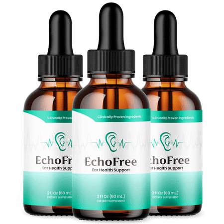 EchoFree Ear Health Support Drops Advanced Formula for Ringing Ears 180ML