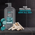 thumbnail image 6 of Dove Men+Care Relaxing Blue Eucalyptus + Birch Body And Face Wash With 24-Hour Nourishing Micromoisture Technology Body Wash For Men ,30 fl oz, 6 of 10