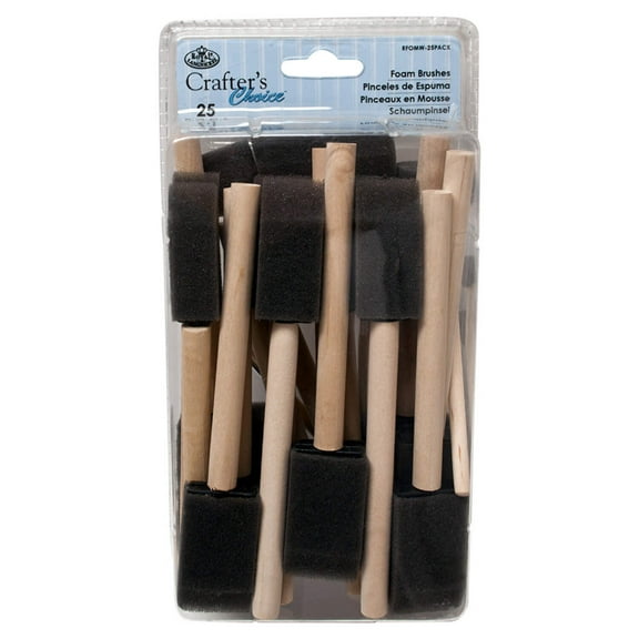 RFOMW-25 PACK | Crafter's Choice™ 25pc Foam Brush Set