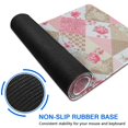 thumbnail image 6 of Long Mouse Pads for Desk,Pioneer Flower Floral Print Pattern Desk Mats on Top Of Desks, Desk Mouse Pad Extra Large with 3mm Non-Slip Base and Stitched Edge for Gaming,Office,Work,Home 35.4"x15.7", 6 of 6