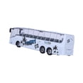 thumbnail image 3 of 1:50 Simulación Modelo de Autobús de Tránsito Juguete de Aleación Autobús de Remolque de Juguete con Luz y Música para Niños (Blanco), 3 of 15