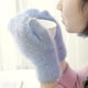 thumbnail image 5 of Winter Warm Rabbit Fur Gloves Female Mittens Outdoor Thicken Wool Fingerless Gloves Winter Gloves For Women Girls Gifts, 5 of 5
