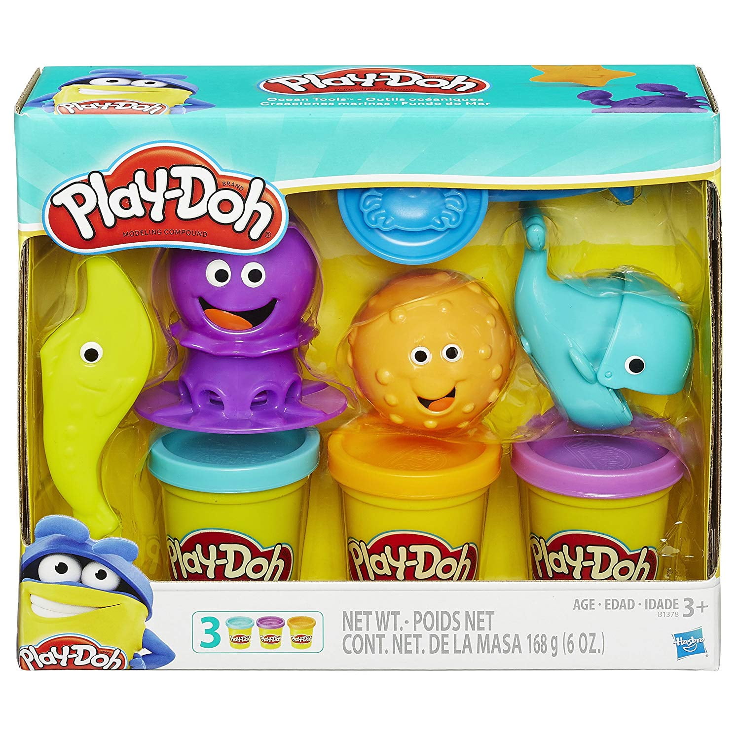PlayDoh Undersea Tools Toy, PlayDoh play lets kids take the lid off