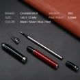 thumbnail image 6 of STONEGO Carbon Fiber Signature Pen - Premium Metal Gel Ink Pen with Micro Point 0.5mm, Black Ink, Smooth Writing Ball Pen for Professional and Everyday Use, 6 of 8