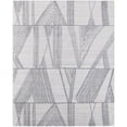 thumbnail image 4 of 4' X 6' Black and Ivory Abstract Hand Woven Area Rug, 4 of 9