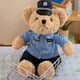 thumbnail image 2 of Police Teddy Bear Plush Bear Toy Stuffed Animal Furry Traffic Officer Bear Plush Toy For Kids Adults, 2 of 5