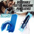 thumbnail image 3 of Fundas para bolígrafos de tatuaje, 200 Uds., fundas para bolígrafos, fundas para bolsas de plástico para bolígrafo a máquina, 3 of 8