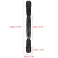 thumbnail image 3 of Unique Bargains 2Pcs 10.62 Inch Universal Rubber Carry Grab Handle with Single Hole Round Base, 3 of 6