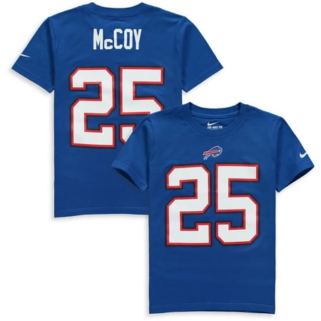 Number Buffalo - LeSean McCoy Buffalo Bills Nike Youth Player Pride 2.0 Name & Number T-Shirt - Royal