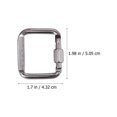 thumbnail image 3 of Dosaele 3PCS Heavy Duty Swivel Carabiner Clips for Climbing, 3 of 6