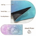 thumbnail image 6 of 6'x9' Area Rugs, Pink Blue Turquoise Indoor Outdoor Area Rug for Living Room Bedroom, Gradient Fireworks Minimalism Funny Washable Bathroom Rugs Kitchen Floor Carpet Mats Home Decor Aesthetic, 6 of 8