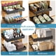 thumbnail image 5 of 2Pcs Organizador de Gabinete Deslizable Extraíble Extensible,Cajones Deslizables para Cocina, Almacenamiento Cocina Organizador de Alacena para Armario Estante,Negro, 5 of 7