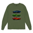 thumbnail image 5 of 1970 Road Legends Muscle Car Long Sleeve T-shirt American Vintage Classic, 5 of 7