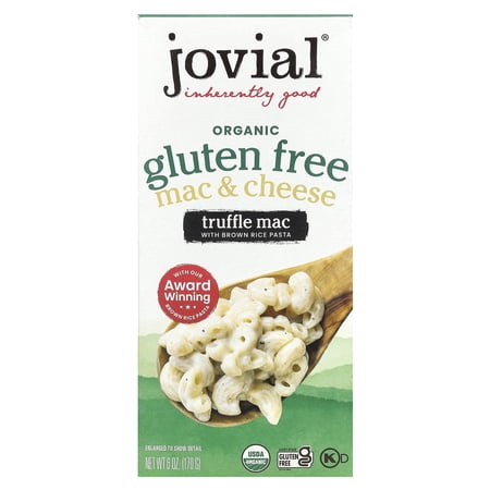 Jovial Organic Gluten Free  Mac & Cheese  Truffle Mac  6 oz (170 g)
