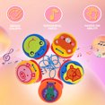 thumbnail image 4 of 10Pcs Children's Cartoon Pattern Appearance Design Orff Instrument Castanets, 4 of 6