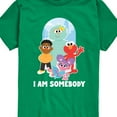 thumbnail image 3 of Sesame Street - I Am Somebody - Toddler and Youth Short Sleeve Graphic T-Shirt, 3 of 5