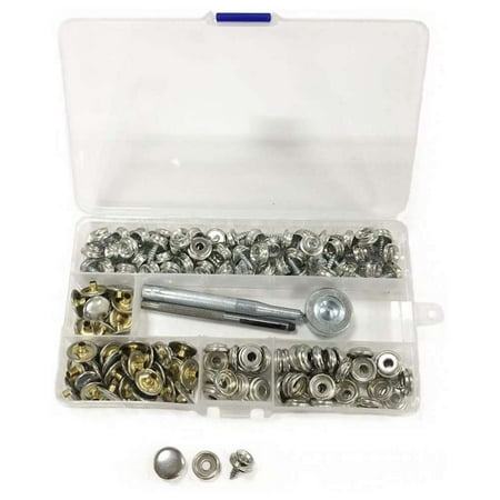 Selm 50 Pairs Fastener Screw Snaps Boat Cover Snap With Storage Box For Furniture Canvas Fabric Boats Snap Button Walmart Canada