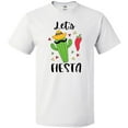 thumbnail image 3 of Inktastic Cinco De Mayo Let's Fiesta Cute Cactus with Sombrero T-Shirt, 3 of 5