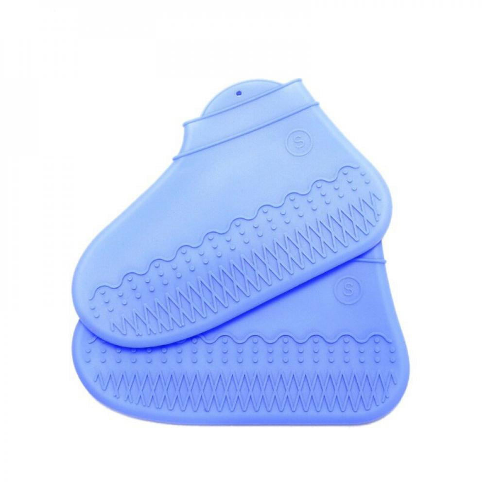 Details about   Outdoor shoe cover rainy day waterproof thickening non-slip wear foot cover 