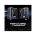 thumbnail image 3 of Thermaltake CTE T500 TG ARGB E-ATX Full Tower with Centralized Thermal Efficiency Design; 3x140mm CT140 ARGB Fans Pre-Installed; Tempered Glass Front & Side Panel; CA-1X8-00F1WN-01; Black, 3 of 5