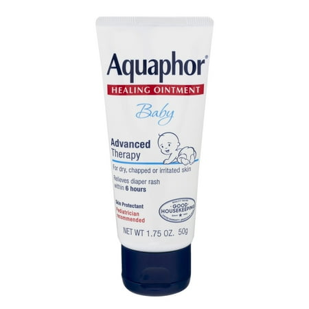 (2 Pack) Aquaphor Healing Ointment Baby Advanced Therapy, 1.75