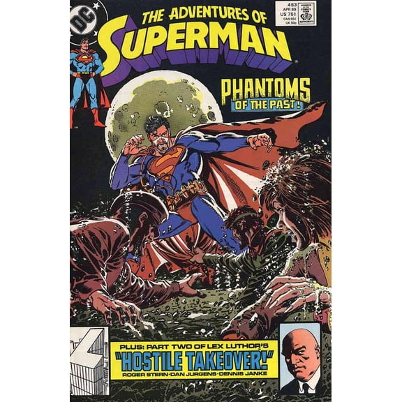 Adventures of Superman #453 VF ; DC Comic Book