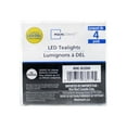 thumbnail image 4 of Mainstays Unscented LED Tealight Candles, 4 of 7