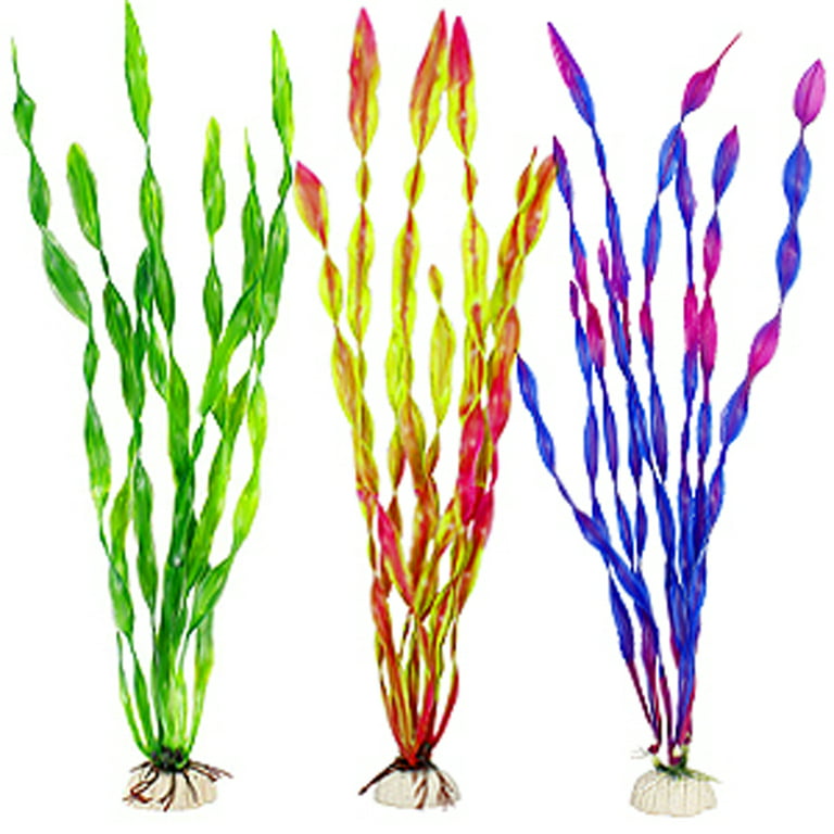 1/4/10/20/30/40/50 Pack Artificial Seaweed Decorations Plastic