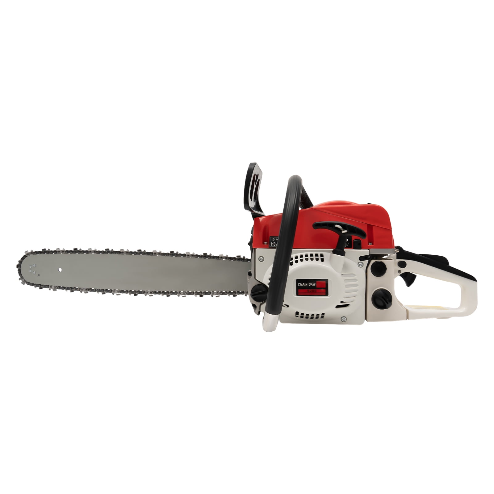 YIYIBYUS 52CC 20 Inch Gas Chainsaws, 2-Stroke Cordless Petrol Gasoline Chain Saw Handheld Logging Saw Arboriculture Cutting Machine for Farm, Garden and Ranch