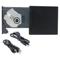 thumbnail image 2 of DVD Burner, USB 2.0 Plug and Play External DVD Drive Durable ABS  for Laptop, 2 of 7