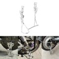 thumbnail image 3 of Soporte De Doble Pierna, Vehículo Eléctrico De Acero Inoxidable Soporte De Doble Pierna Soporte De Estación De Rueda Trasera Para Varios Upos De Bicicletas Objetas Pesados, 3 of 7