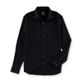 thumbnail image 1 of Versace - Camisa con botones y cuello extendido para hombre, color negro, grande Versace Botones al frente, 1 of 2