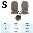thumbnail image 2 of Guantes de esquí con forro polar grueso para bebé, guantes cálidos con dedos completos para invierno para niños pequeños, 2 of 5