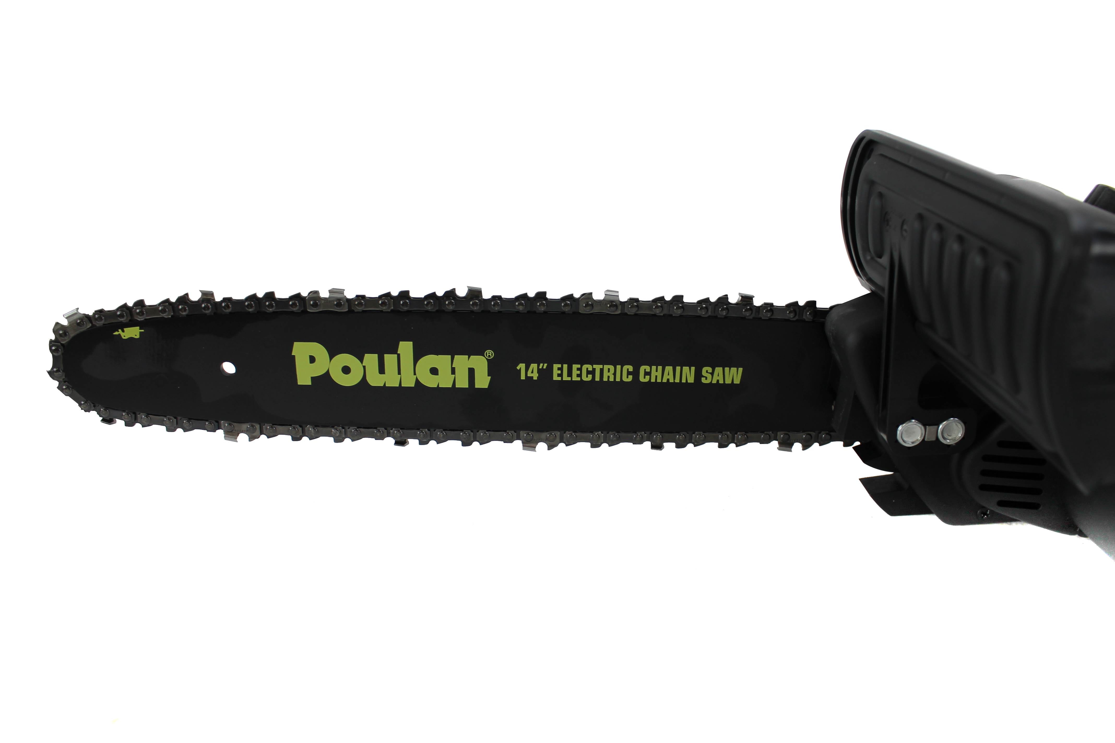 Poulan 1.5 hp electric chainsaw manual outlet