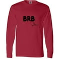 thumbnail image 3 of Inktastic Easter Brb Jesus Long Sleeve T-Shirt, 3 of 5