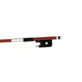 thumbnail image 4 of Forté Brazilwood Cello Bow - Bâton Rond, Grenouille Ébène Demi-Montée et Cheveux Authentiques (1/10), 4 of 4