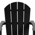 thumbnail image 3 of FADINGFREE Outdoor Patio Rocking Chair, All-Weather HDPE Patio Rocker with Wide Armrests for Porch, Lawn & Garden, Black, 3 of 9