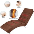 Erommy Electric Massage Recliner Chair Chaise Longue Linen Ergonomic Lounge Massage Recliner