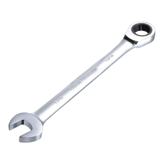 Llave de combinación de trinquete de 15/16" Unique Bargains, 72 dientes, herramienta de extremo de caja de 12 puntos