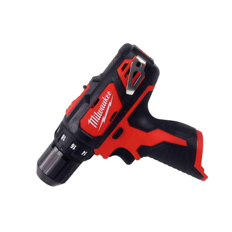 Milwaukee 2407-20 M12 12V Cordless Lithium-Ion 3/8 in. Drill/Driver Bare  Tool 